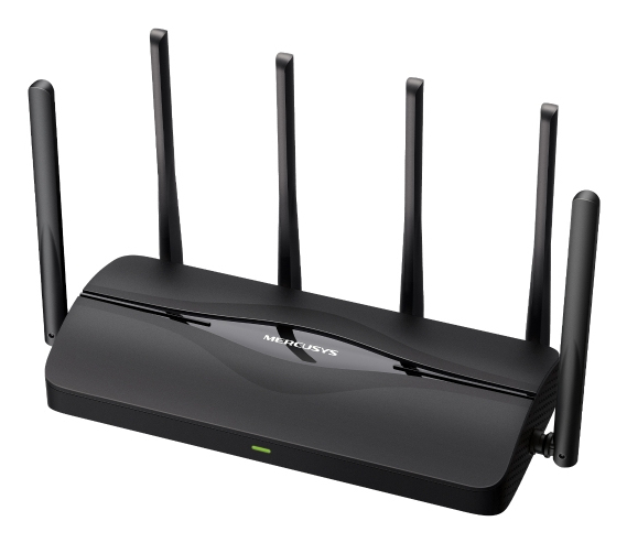 Mercusys Be6500 Dual-Band Wi-Fi 7 Router, Bordplade Router