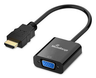 Mediarange Mrcs231, 0,2 M, Hdmi Type A (Standard), Vga (D-Sub), Hanstik, Hunstik, Lige