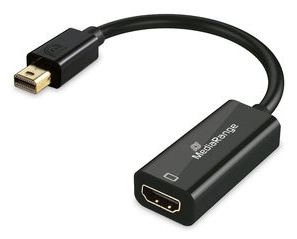 Mediarange Mini Displayport Auf Hdmi Konverter, 20Cm, Sw