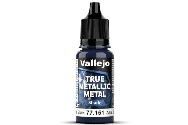 True Metallic Shade Sapphire Blue 18 ml | Radiostyrd - Tillbehör - Airbrush, färger, dekor | GameStuff