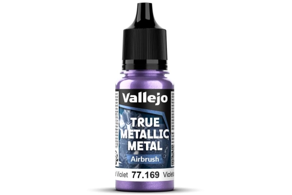 True Metallic airbrush-färg Celestial Violet 18ml | Radiostyrd - Tillbehör - Airbrush, färger, dekor | GameStuff