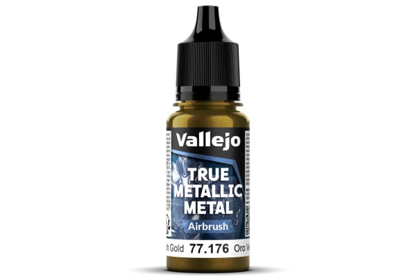 True Metallic sprayfärg Greenish Gold 18 ml | Radiostyrd - Tillbehör - Airbrush, färger, dekor | GameStuff