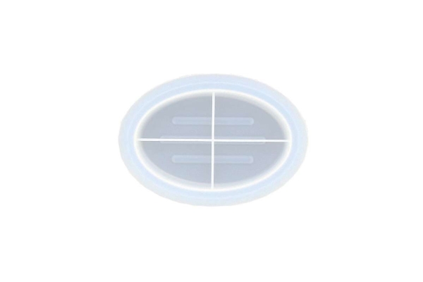 Silikoneform sæbeskål 10,5x2,6cm