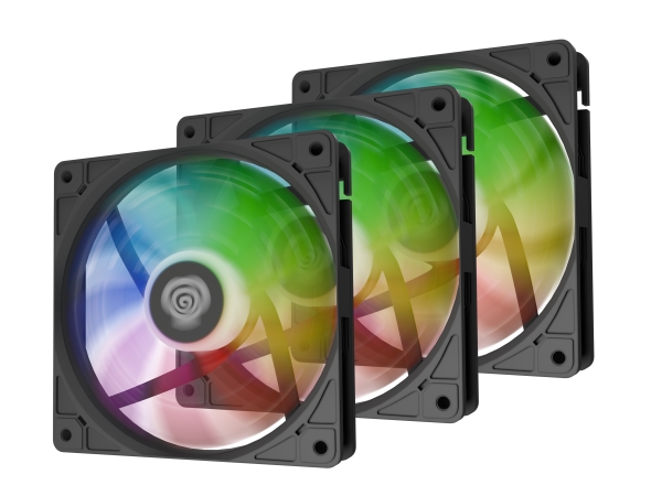 Genesis Oxal 120 Argb, Ventilator, 12 Cm, Sort
