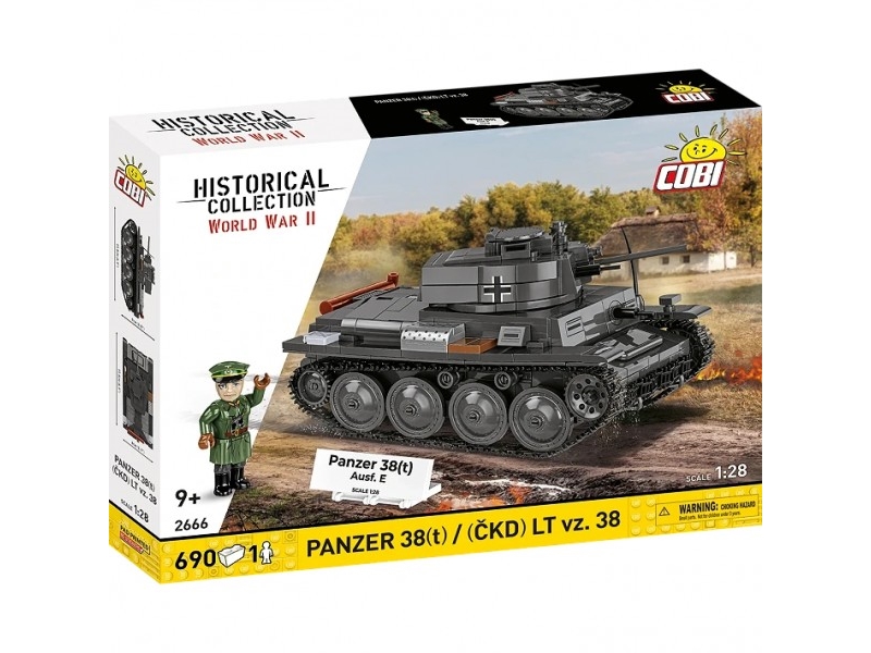 COBI Panzer 38(t) / (?KD) LT vz.38 | Hobby - Modellbygge - Plast Byggmodeller - Militär | GameStuff