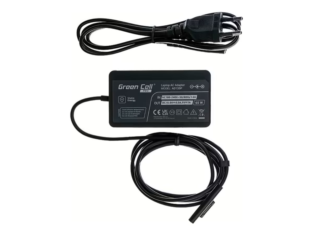Green Cell PRO - Strömadapter - AC - 65 Watt - svart | Datortillbehör - Laddare & Batterier - Bärbar nätaggregat | GameStuff