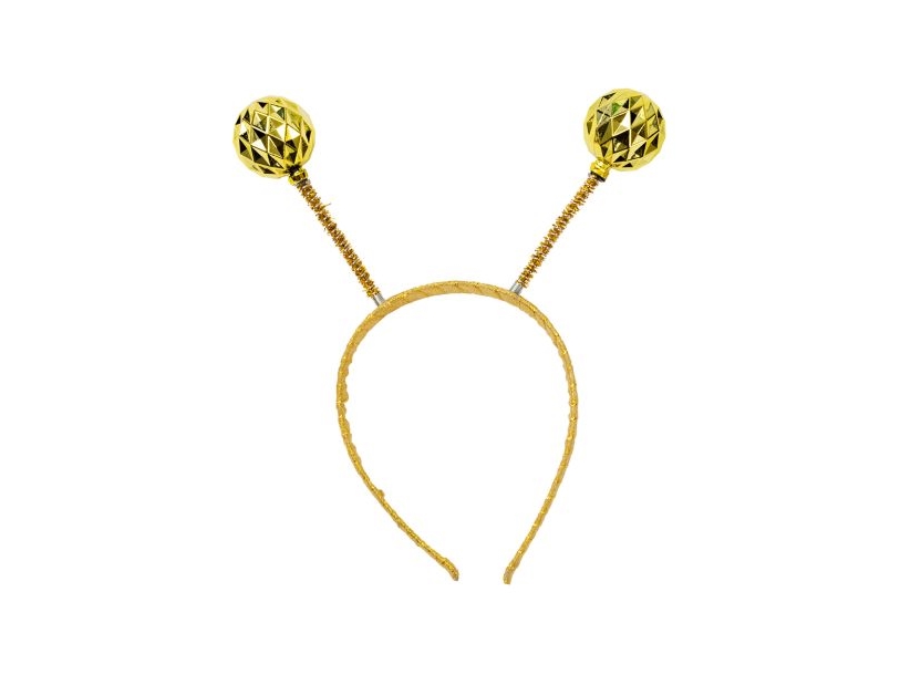 Stirnband Mit Goldenen Antennen