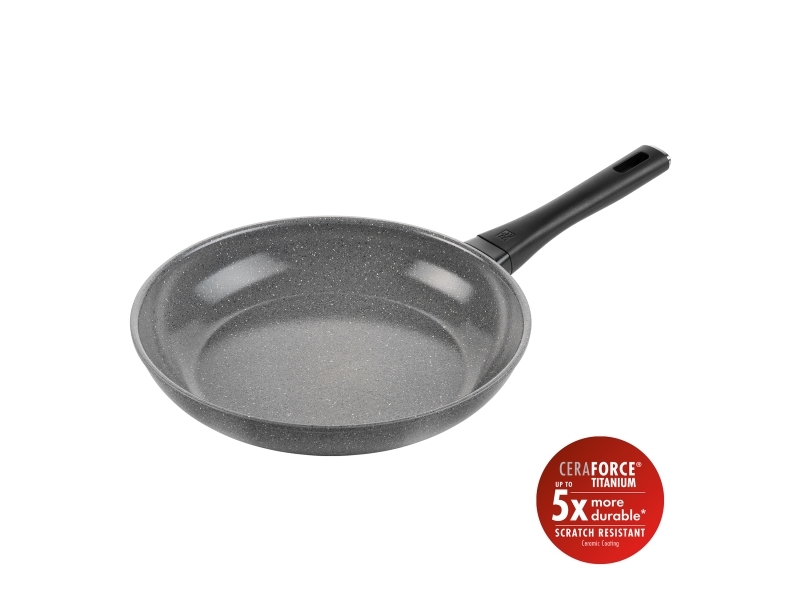 Zwilling Terreno Plus Ceramic Stegepande, 28 Cm, Aluminium, Titanium Forstærket Keramisk Non-Stick-Belægning
