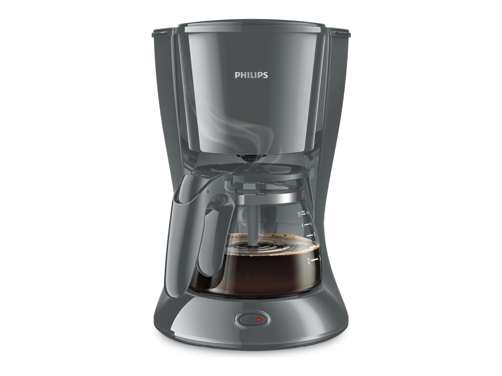 Philips Daily Collection HD7432 - Kaffemaskin - 7 koppar - mörkgrå | Köksapparater - Kaffe - Kaffebryggare | GameStuff