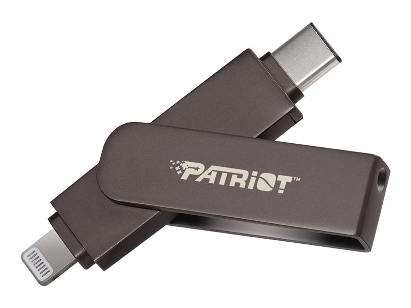 Patriot Iluxe Stick Usb-C+ Lightning 3.2 Usb 256Gb