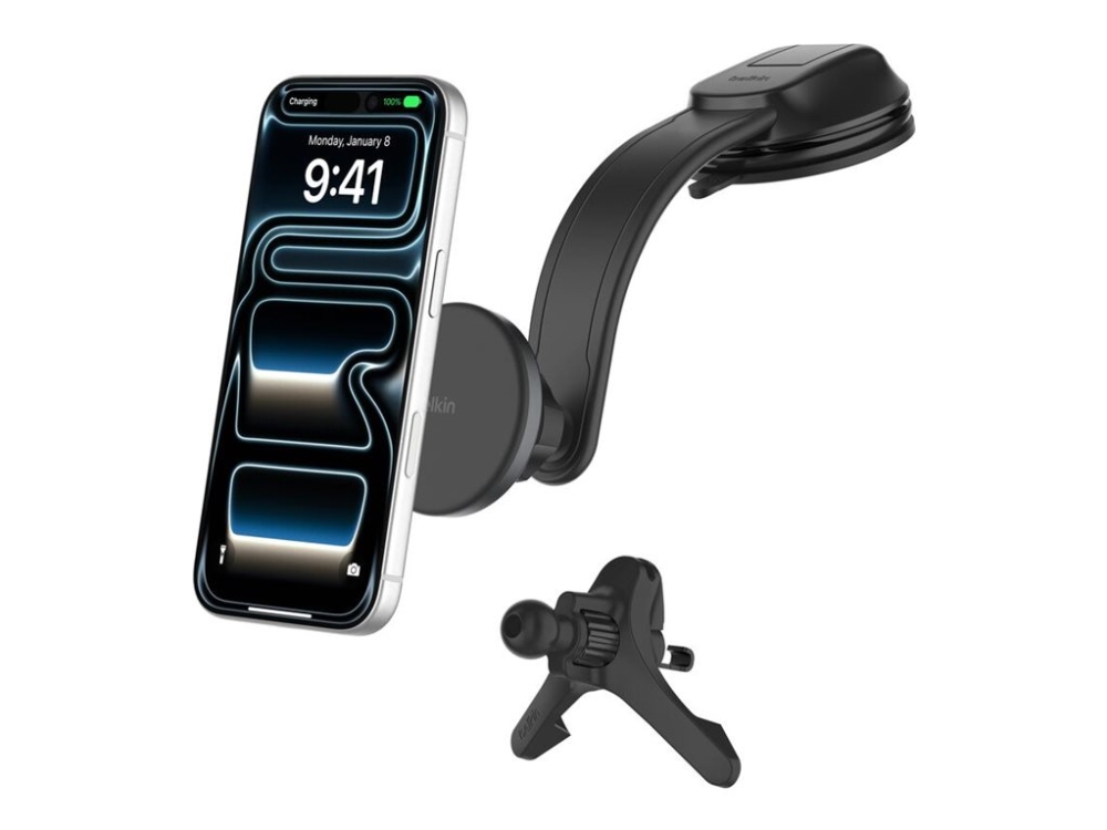 Belkin Boostcharge, Mobile Phone/Smartphone, Active Holder, Car, Black