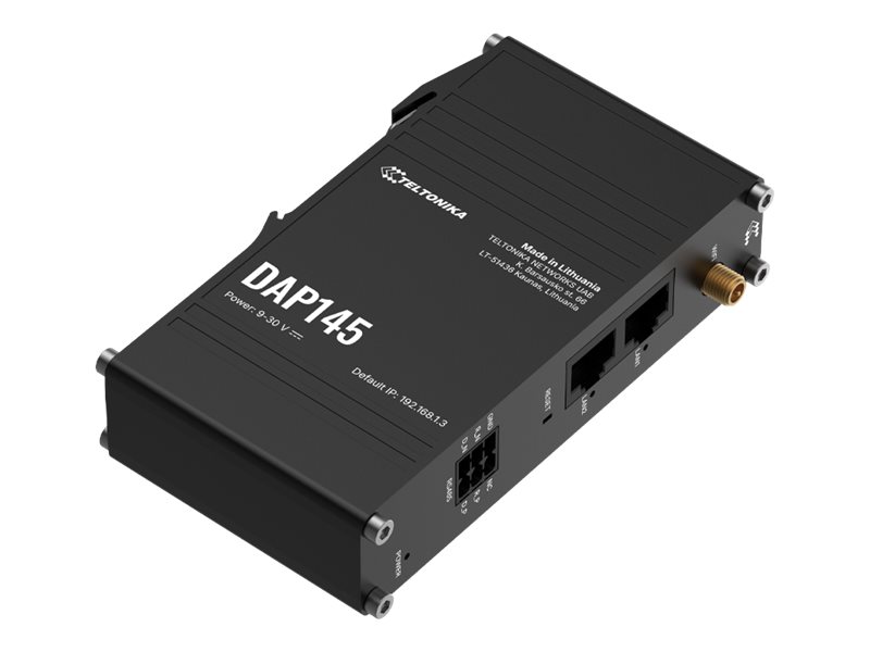 Teltonika · Accesspoint· Dap145· 2X1· Wi-Fi 4· 300Mbit· 2X· Din Rail· - Access Point - Wlan (Dap145000000)