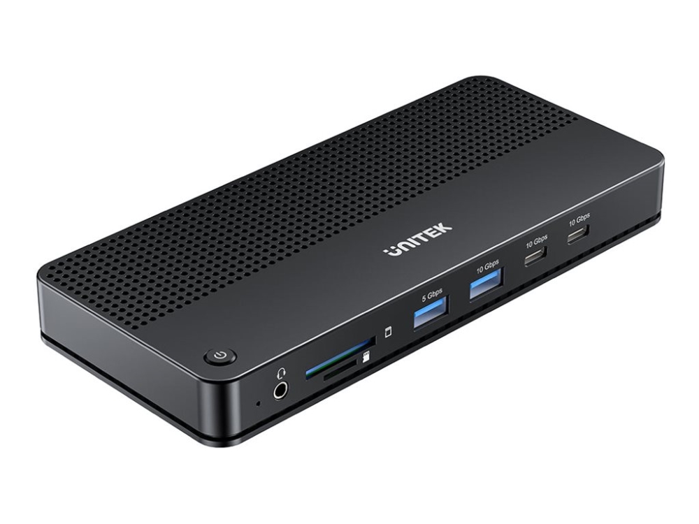Unitek - Dockingstation - Usb-C - 2 X Hdmi, Dp - 1Gbe, 2.5Gbe