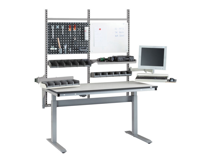 Ergomini arbejdsbord Konfig.3 1500x800mm