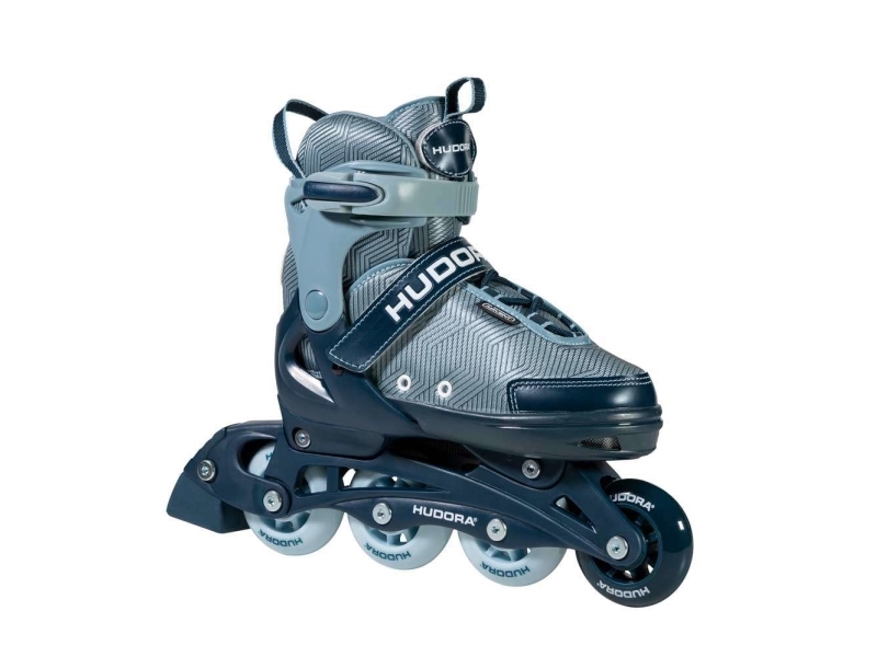 Hudora Leon 2.0, 29 - 32, Kinder, Männlich, Blau, Muster, Hoher Stiefel