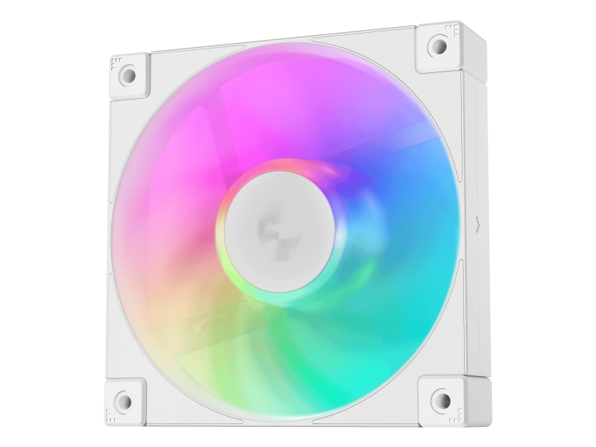 Deepcool Fd12 Argb, Ventilator, 12 Cm, 400 Rpm, 2050 Rpm, Hvid