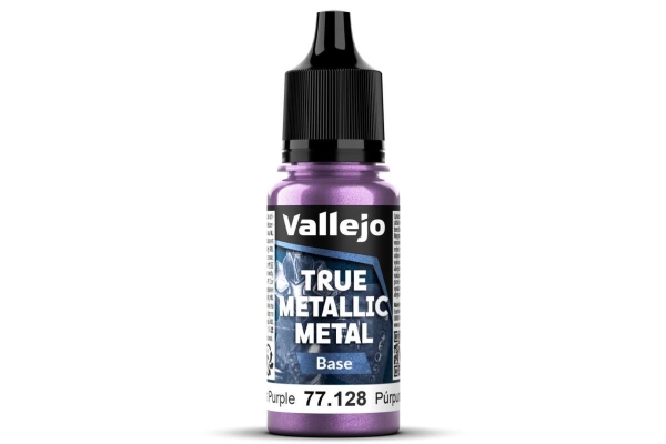 Vallejo 77.128 - True Metallic Metal - Grundierung - Amethyst Purple (18 Ml)
