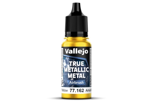 True Metallic Airbrush Radiant Yellow 18Ml
