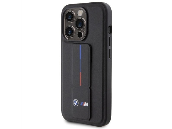 Bmw Bmhcp15x22gslk Apple Iphone 15 Pro Max 6.7" Dėklas Telefonui Juodos Spalvos Hardcase Grip Hot Stamp
