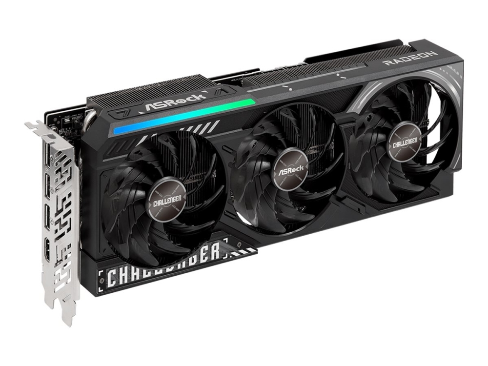 ASRock Challenger - Grafikkort - Radeon RX 9070 XT - 16 GB GDDR6 - PCIe 5.0 x16 - 3 x DisplayPort, HDMI | Datorkomponenter - Grafikkort & Tilbehör - AMD | GameStuff