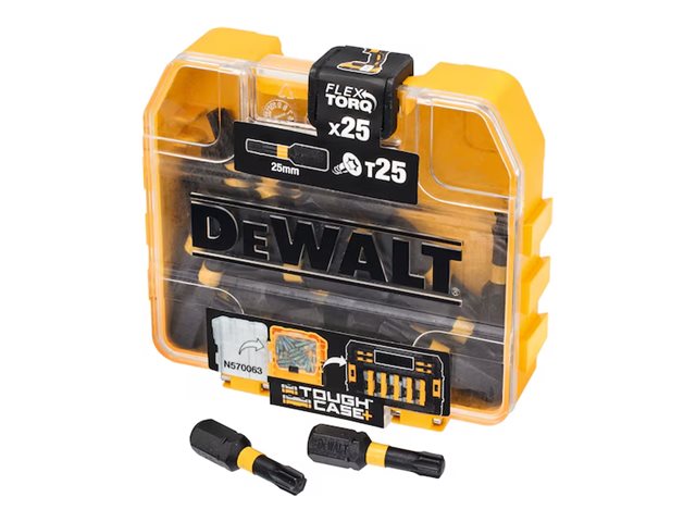 DeWALT Extreme FLEXTORQ - Slagskruvmejselbit - 25 delar - torx - T25 - hexagonalt - längd: 25 mm | Verktyg & Verkstad - Skruvmejsel - Övriga | GameStuff