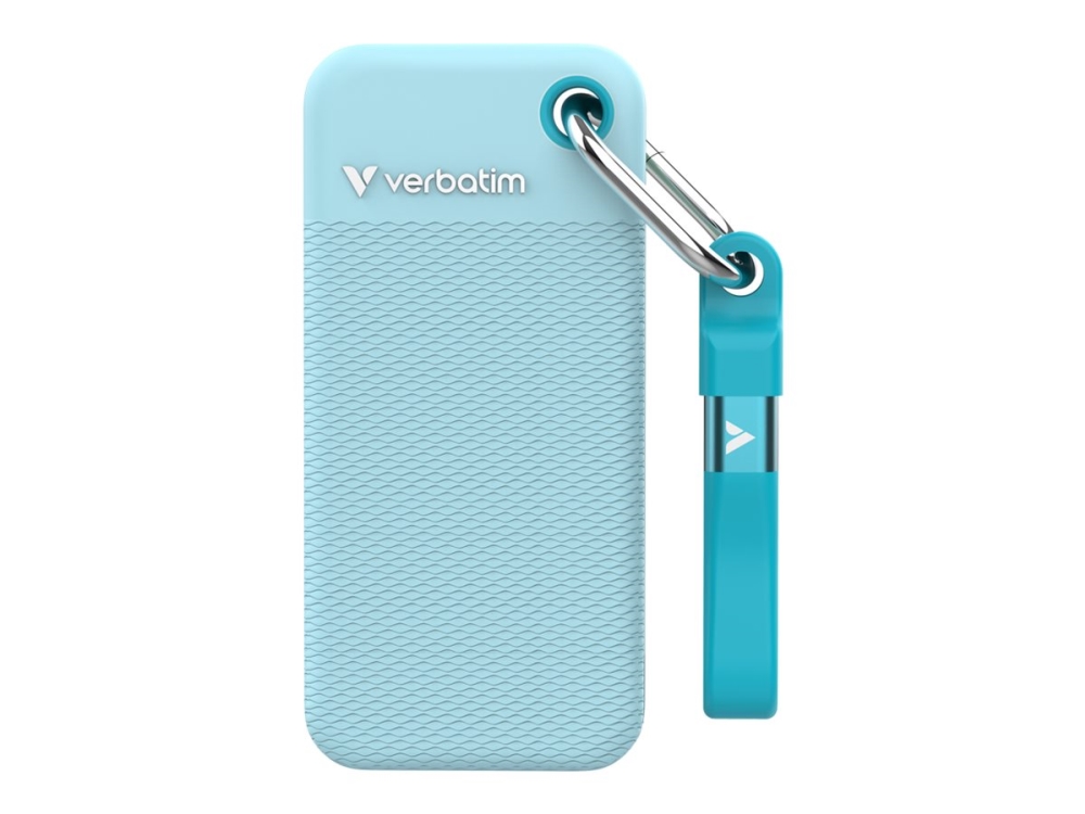 Verbatim Pocket Ssd, 1 Tb, Usb Typ-C, 3.2 Gen 2 (3.1 Gen 2), 10000 Mb/S, 10 Gbit/Sec, Blau