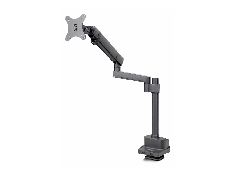 Startech.Com Desk Mount Monitor Arm, Up To 40-Inch Screen/17.6Lb (8Kg), Mechanical Spring-Assisted Arm, C-Clamp/Grommet, Top-Down Installation, Tooll