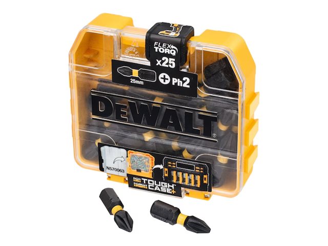 DeWALT DT70555T, 25 styck, Phillips, PH 2, 25 mm | Verktyg & Verkstad - Skruvmejsel - Övriga | GameStuff