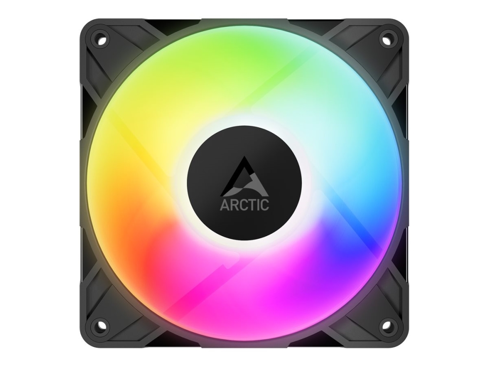 ARCTIC Freezer P12 Pro A-RGB, Fan, 12 cm, 131 m³/h, Svart, Vit | Datorkomponenter - Datorchassin & Tilbeör - Chassi fläktar | GameStuff