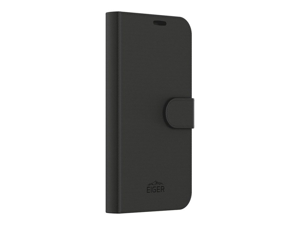 Eiger Etui Folio Stand Magnetique Renforce Noir Pour Apple Iphone 17 - Eiger (Egca00932)