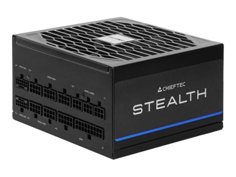 Chieftec Stealth - Strømforsyning (Intern) - Atx12v 2.31/ Eps12v - 80 Plus Platinum - Ac 100-240 V - 1200 Watt - Aktiv Pfc