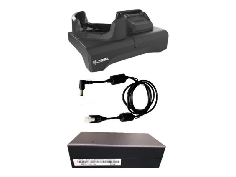 Zebra - Handheld Charging Cradle Kit - For Devices With Rugged Boots, Ethernet Capable - For Zebra Tc58, Tc58 Premium, Tc58e