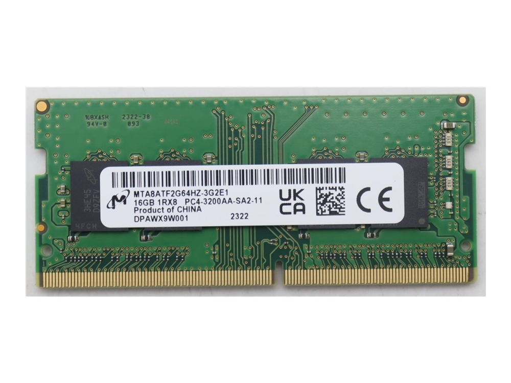 Sodimm,16Gb, Ddr4, 3200 ,Micron