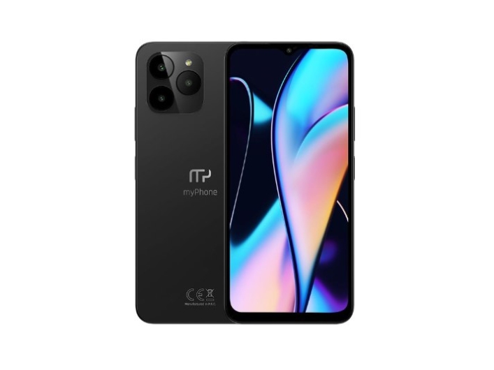 Myphone N23, 16,5 Cm (6.51"), 6 Gb, 128 Gb, 50 Mp, Android 13, Sort
