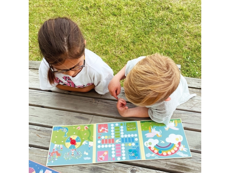 Magnetisches Reisespiel - Ludo Im Wunderland