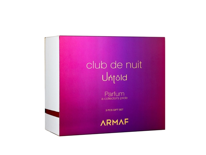 Armaf Untold Eau De Parfum Set With 105Ml Eau De Parfum 100Ml Body Lotion And 75Ml Deodorant Stick