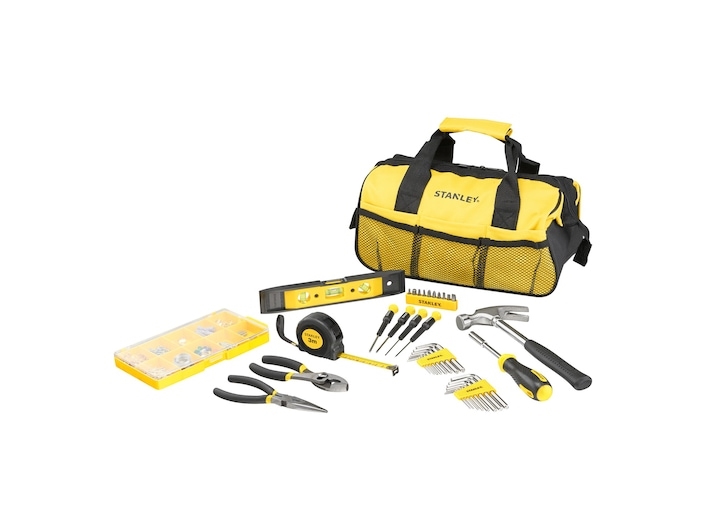 Stanley STMT0-74101, Sort, Gul, 200 mm, 330 mm, 165 mm, 1,81 kg, 38 værktøjer