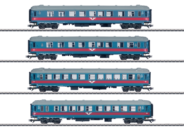 Märklin 43789, Junamalli, Esikoottu, HO (1:87), Ei sukupuolirajoitusta, 15 vuosi/vuosia, Sininen, Punainen