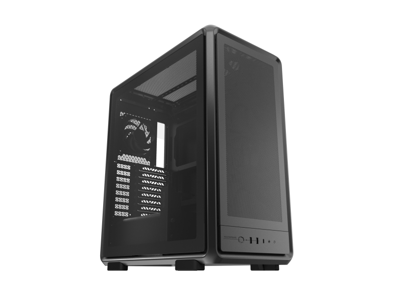 Cooler Master Masterframe 500 Mesh, Midi Tower, Pc, Schwarz, Transparent, Eatx, Micro Atx, Mini-Dtx, Mini-Itx, Ssi Ceb, Aluminium, Sgcc, Gehärtetes G
