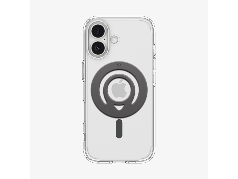 Spigen Om105, Magnetisk Ring, Grå, Polykarbonat (Pc), Universel, Apple, Google, Samsung, 1 Stk