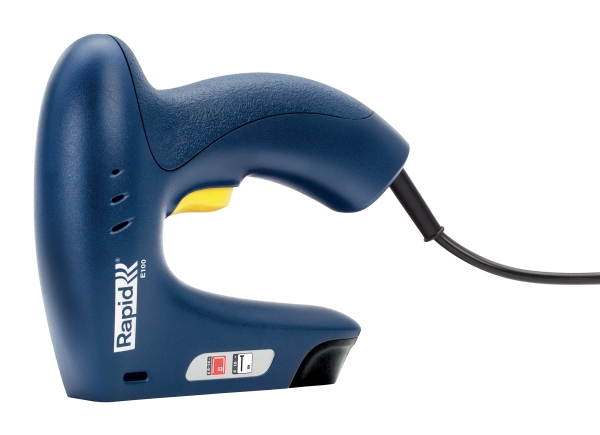 Rapid E100 elektrisk hæftepistol - AC, blå