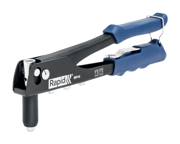 Rapid RP10 håndnittetang + 100 nitter, 87 mm, 260 mm, 33 mm, 560 g
