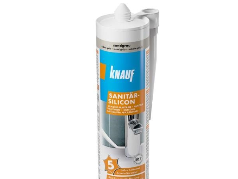 Silicone Knauf 587089, 300 ml, sand gray