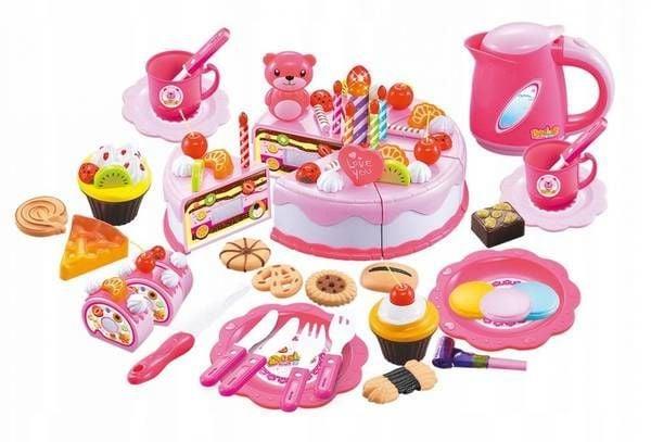 Multistore leksaksköksredskap, kakset EcoToys | Leksaker - Rollek - Leksakskök och mat | GameStuff