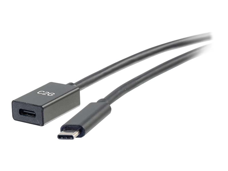 C2g 3Ft Usb C Extension Cable - Usb C To Usb C Extension Cable - Usb 3.1 Gen 1 - 5Gbps - M/F - Usb-Forlængerkabel - Usb-C (Han) Til Usb-C (Hun) - Usb