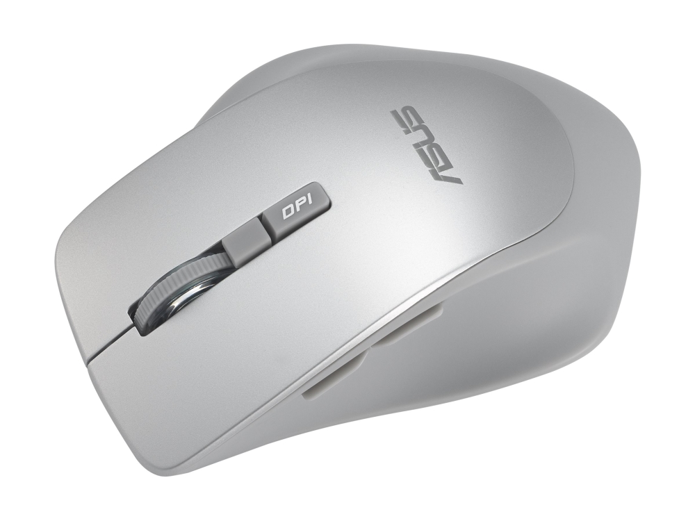 Asus Wt425, Rechts, Optisch, Rf Wireless, 1600 Dpi, Silber