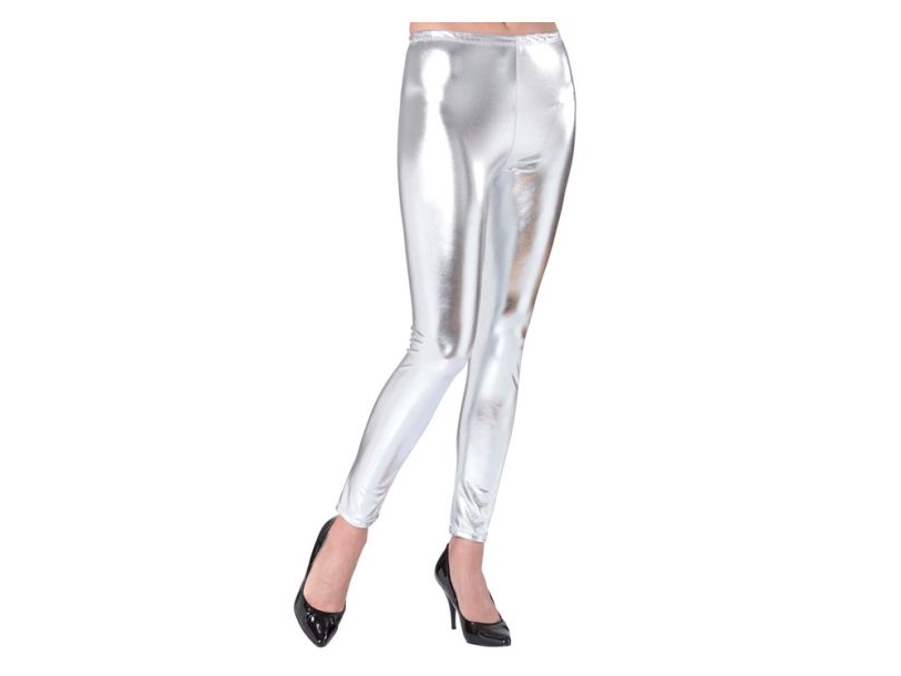 Silver leggings