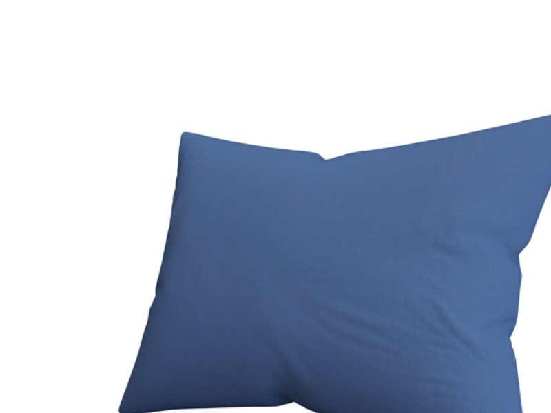 Kissenbezug Slumra Blau Baumwolle