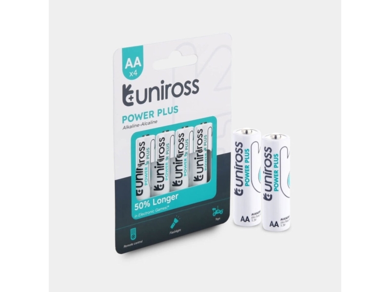 Uniross Battery Pack - Kostenloses Tischdisplay Beim Kauf Von 2 Packs