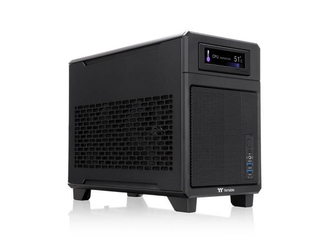 Geh Thermaltake Tr100 Mini Tower Black Retail